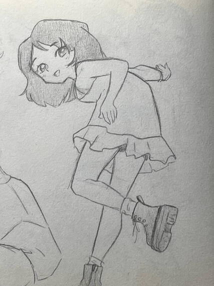 Full body sketch, 2025